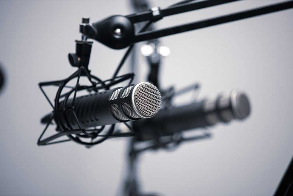 Podcast microphone