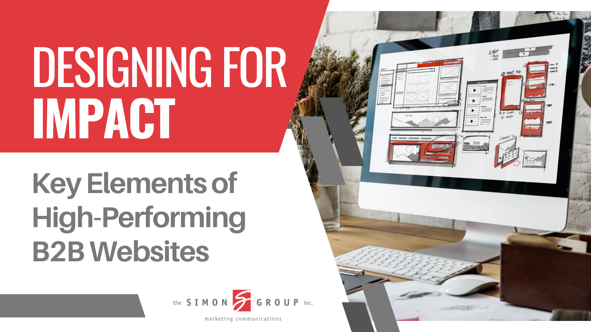 Designing for impact: key elements of high-performing b2b websites